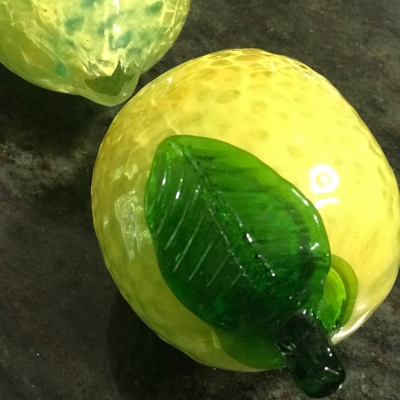 Glass decorative Lemons Hime decor - Picture 2 of 7